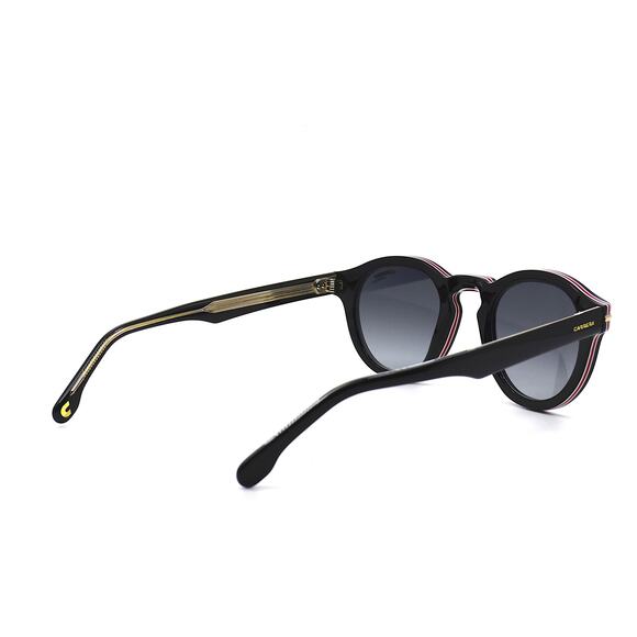 NEW CARRERA 306/S BLACK GREY GRADIENT ROUND AUTHENTIC SUNGLASSES - Picture 8 of 12